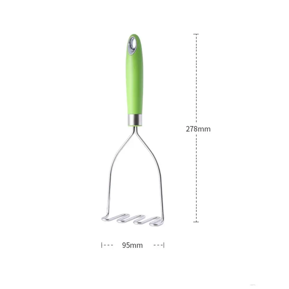 

Stainless Steel Potato Masher Kitchen Food Mills Durable Hand Masher