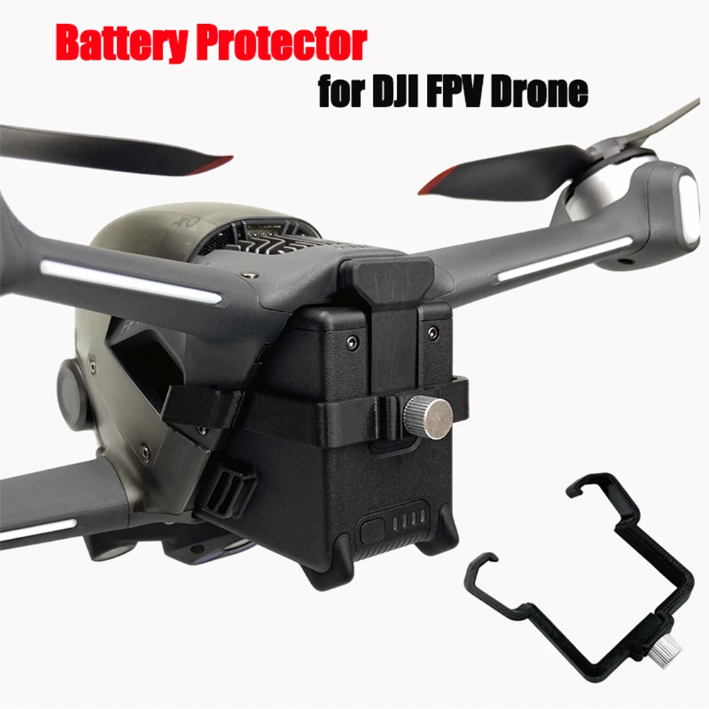

For DJI FPV Drone Battery Guard Protective Clamp Clasp to Prevent Battery Lose Safety Fly Protector Holder FPV Combo Accessories