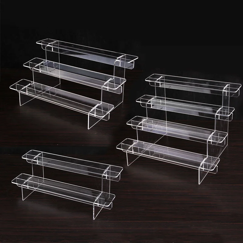 

Модная многослойная прозрачная акриловая витрина 30 см, подставка для игрушек и моделей, подставка для аксессуаров, демонстрационная Подста...