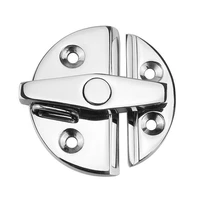 marine 316 stainless steel boat door latch round boat twist lock round box buckle ship yacht hardware fittings boating supplies