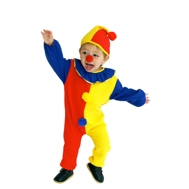 Umorden костюмы на Хэллоуин Непослушный костюм клоуна для маленьких девочек - Фото №1