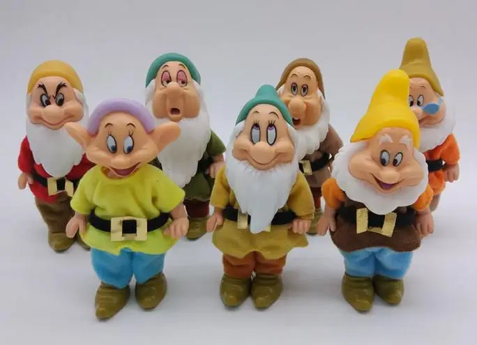 7pcs/set the Seven Dwarfs Figures Cake Topper/ Kids Gift | Игрушки и хобби
