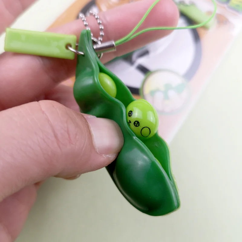Сжимаемый горох edamame сжимаемые игрушки для удовольствия от декомпрессии