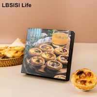lbsisi life 20pcs cake food paper box for birthday wedding baby shower party candy egg tart gift packing decoration