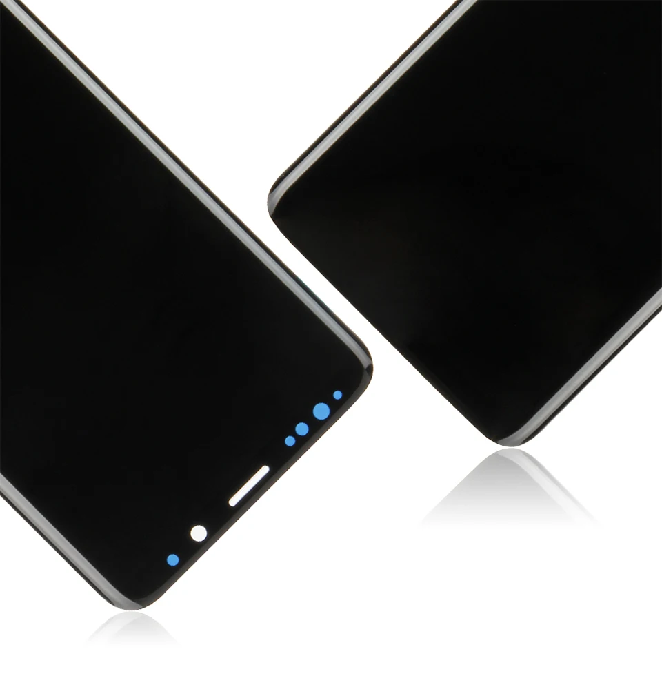 AMOLED дисплей для SAMSUNG Galaxy S9 ЖК сенсорный экран дигитайзер с рамкой Замена S9+ плюс ЖК G960 G965