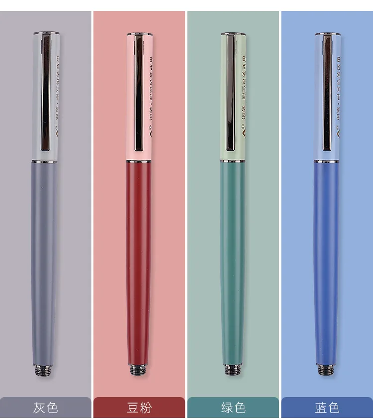 

High Quality Fountain Pen Dark tip Nib 0.38MM Ink Pen Eternal Pencil Unlimited Writing Stationery Office School Supplies New