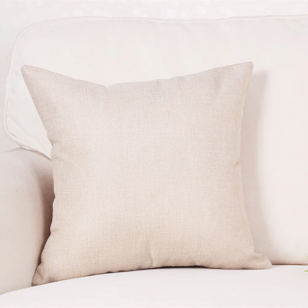 Декоративный чехол для диванной подушки из 100% льна в стиле хиппи|Наволочки| |