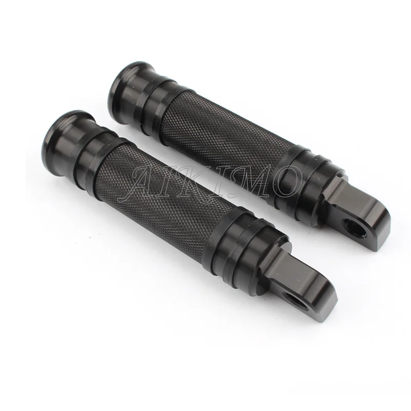 Универсальный черный подножник для мотоцикла подножки ног педали Harley Sportster 883 1200