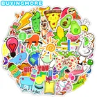 50 шт Kawaii наклейки мультфильм милые граффити аниме водонепроницаемые наклейки для девочек сделай сам ноутбук гитара планшет скрапбук Vsco наклейки