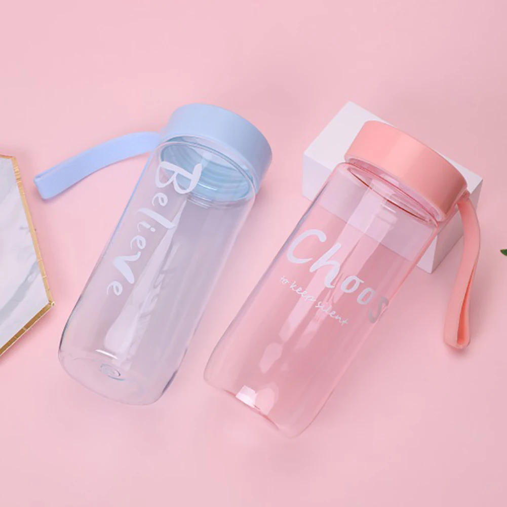 500 мл большой емкости для путешествий на открытом воздухе прозрачный пластиковый