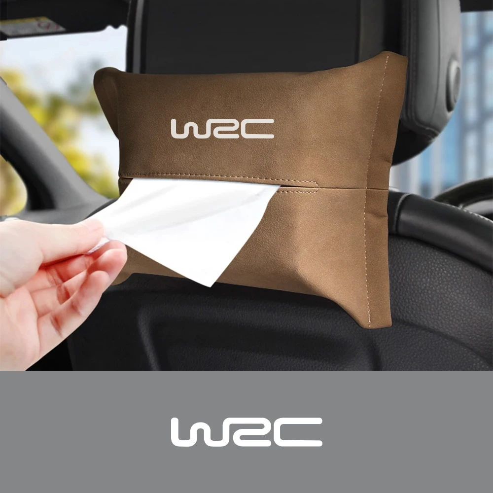 

Car Towel Bag For Audi A3 A4 A6 Q5 BMW E46 E90 G30 F30 X5 Acura MDX TSX Alfa Romeo Giulietta 159 Giulia Mito Tissue Organizer