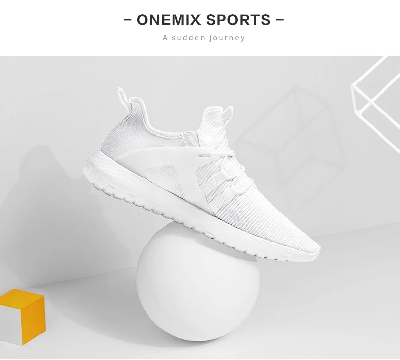 Onemix новые мужские кроссовки с дышащей сеткой, легкие кроссовки для бега, мужские прогулочные Трекинговые кроссовки, женские спортивные кроссовки