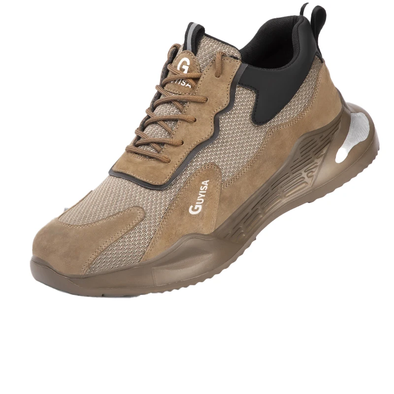 

Men's shoes, labor protection shoes, safety shoes, light, comfortable, soft, wear-resistant sports shoes