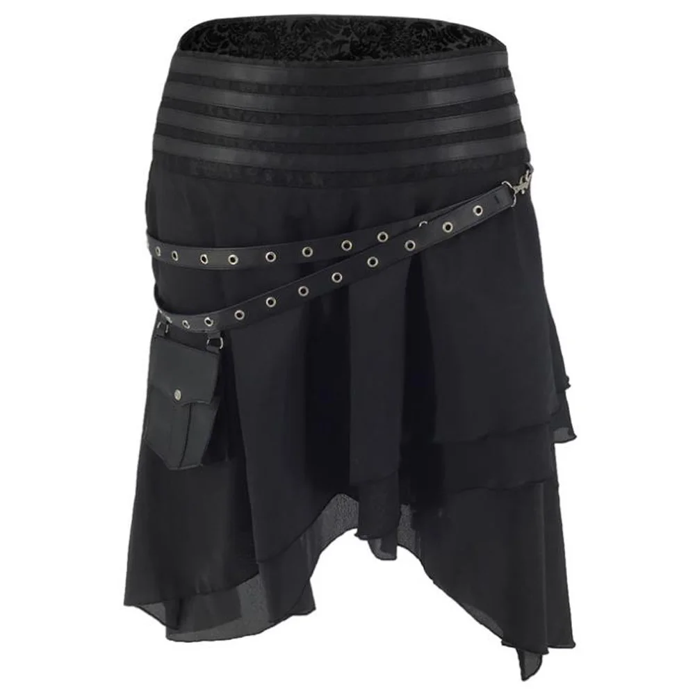 Юбка средневековой эпохи женская винтажный костюм для выступлений с завышенной
