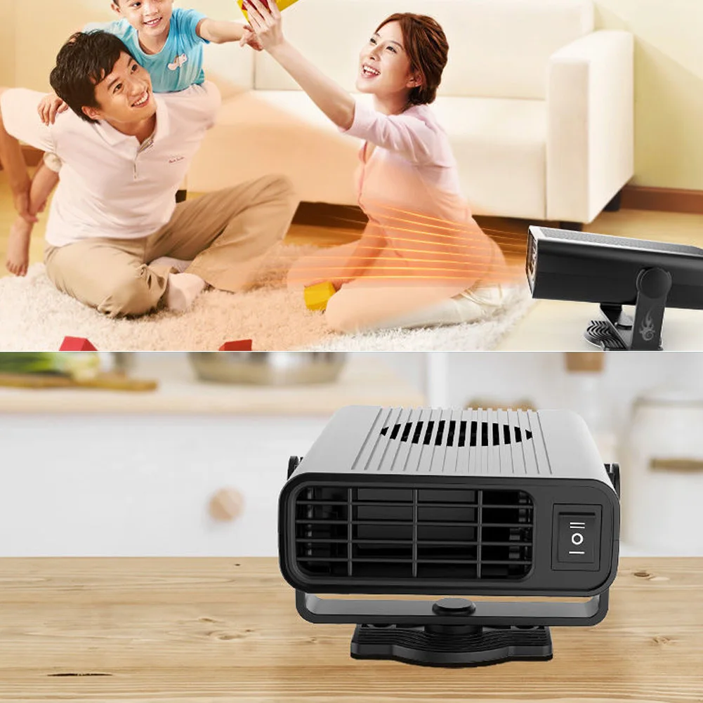 12/24 В 500 Вт портативный автомобильный обогреватель дефростер демистер