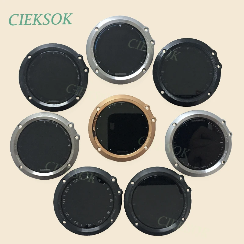 Для Garmin Fenix 3 HR и Sapphire сменный ЖК экран со стеклянным экраном передним