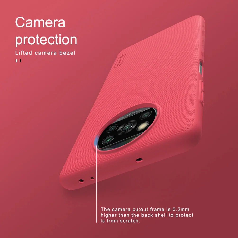 For Xiaomi Poco X3 Pro Case NILLKIN Super Frosted Shield Hard PC Phone Cases For Xiaomi Poco X3 NFC Cover
