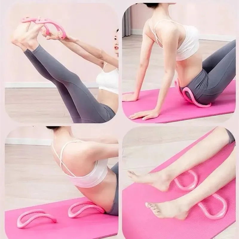 Круглое оборудование для йоги пилатеса кольцо тренировочное Фитнес Круг