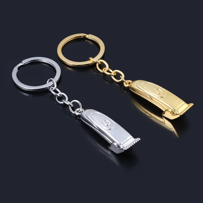 

Hairdressing Fashion Washing Scissors Series Punk Style Barber Shop Razor Scissors Necklace Creative Pendant Keychain