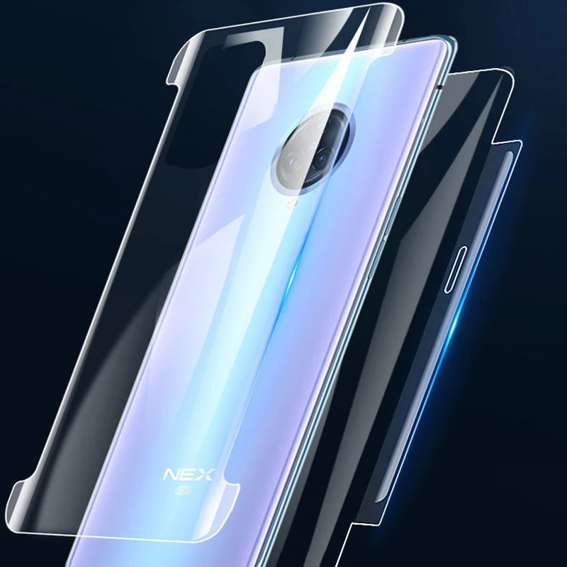 Гидрогелевая пленка полное покрытие на 360 ° для VIVO X60 Pro/X50Pro Plus/NEX3S защита экрана