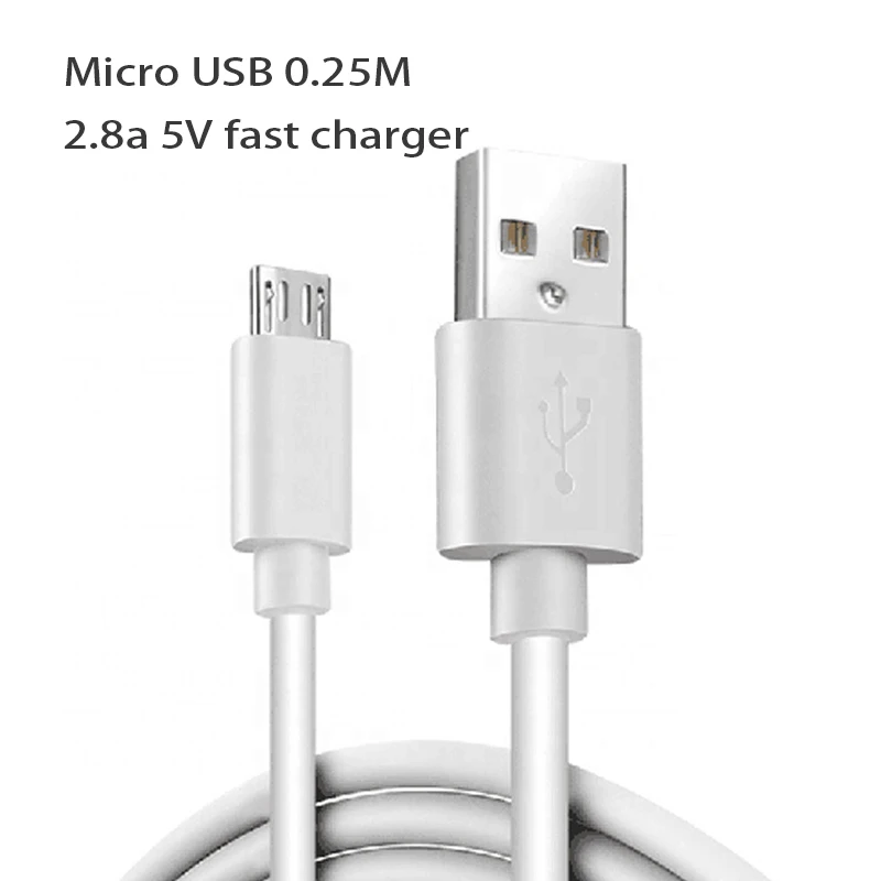 Кабель Micro USB 5 В а для телефона Android внешний аккумулятор беспроводных наушников