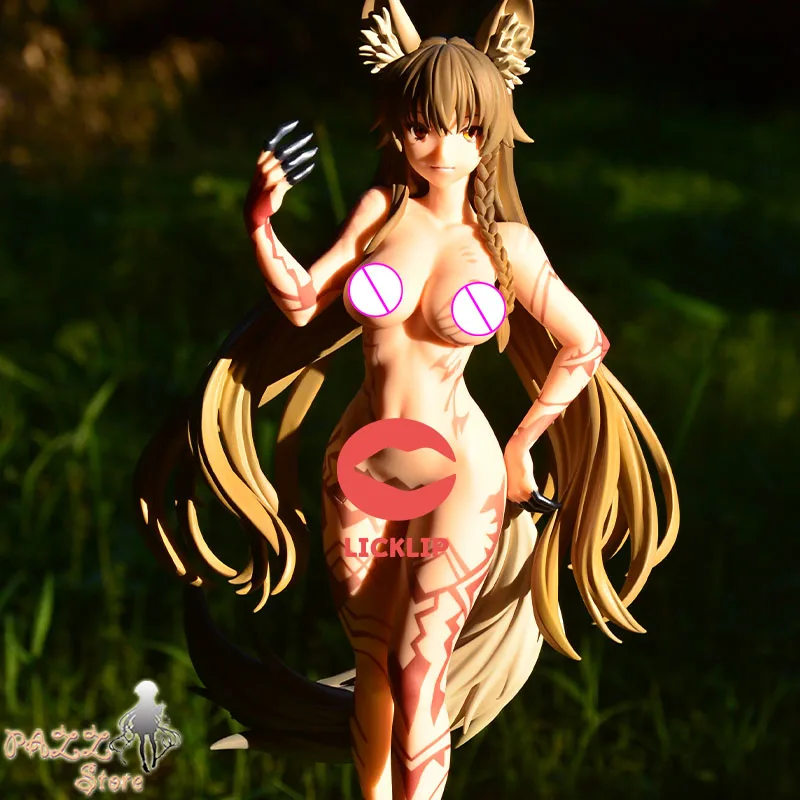 Фигурка аниме Dai Kingdom Kitsunemimi-san 32 см меняющая цвет с температурой статуя для