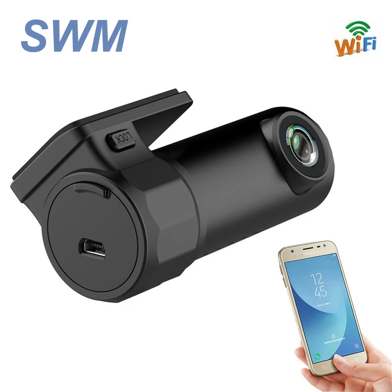 Мини-видеорегистратор Автомобильный HD скрытое разрешение 1080P Wi-Fi 12 миллионов