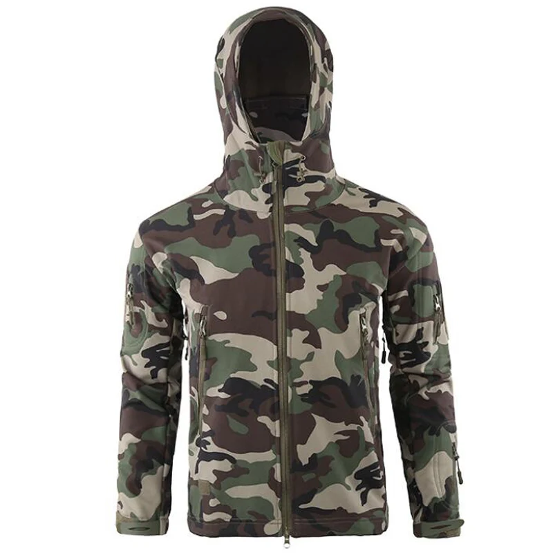TAD gear скрытень Акула кожа мягкая оболочка TAD V 4,0 OutdoorTactical военная куртка водонепроницаемая ветровка армейская верхняя одежда - Цвет: jungle camo