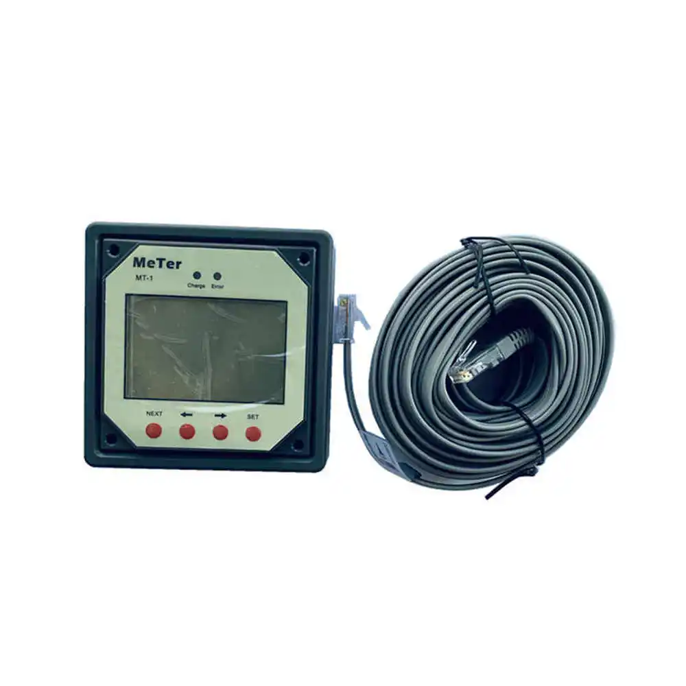 LCD Remote Meter for Dual Battery Solar Charge Controller Regulators MT-1 with 10m Cable Giant Control | Обустройство дома