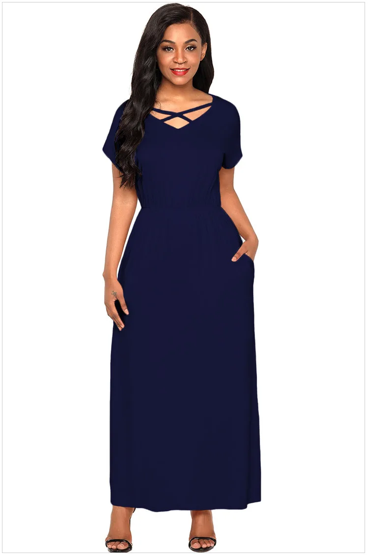 Prom Dress Black Sheath Gown V-neck Ankle-Length Lace 2019 Fashion Short Sleeves Graduation Dresses Long Sexy | Свадьбы и торжества