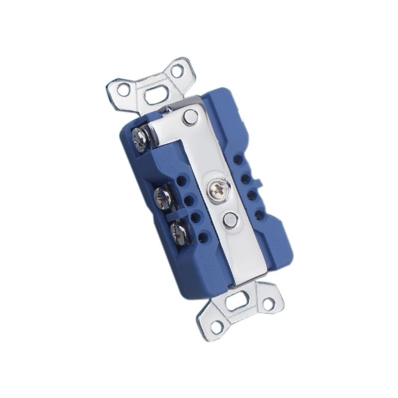 Новая дуплексная розетка Audiocrast из чистой меди покрытие золотом и родием US AC 20A