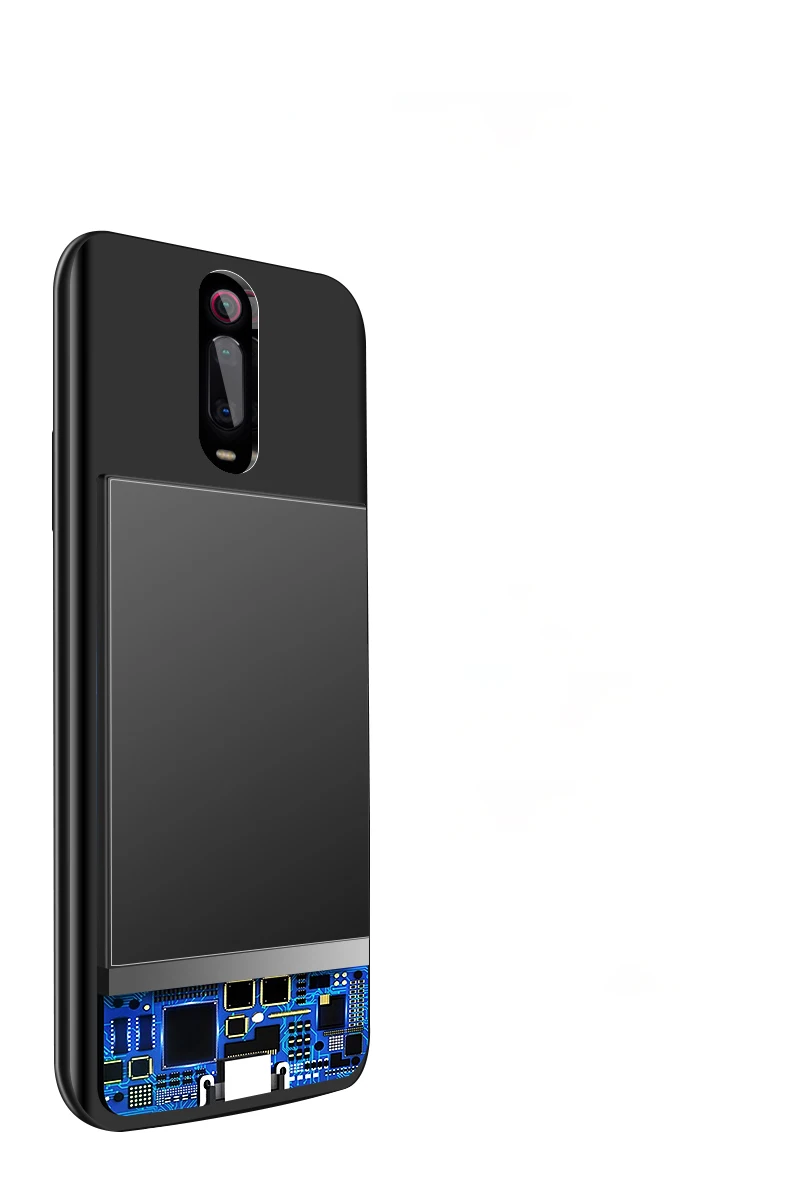 5500mAh зарядное устройство чехол для Xiaomi mi 9T красный mi K20 Pro силиконовый ударопрочный внешний блок питания чехол для зарядки