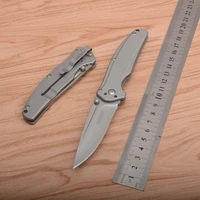 kershaw 1341 folding outdoor camping hunting knife 8cr13 blade aviation aluminum handle survival tactical fruit knives edc tools