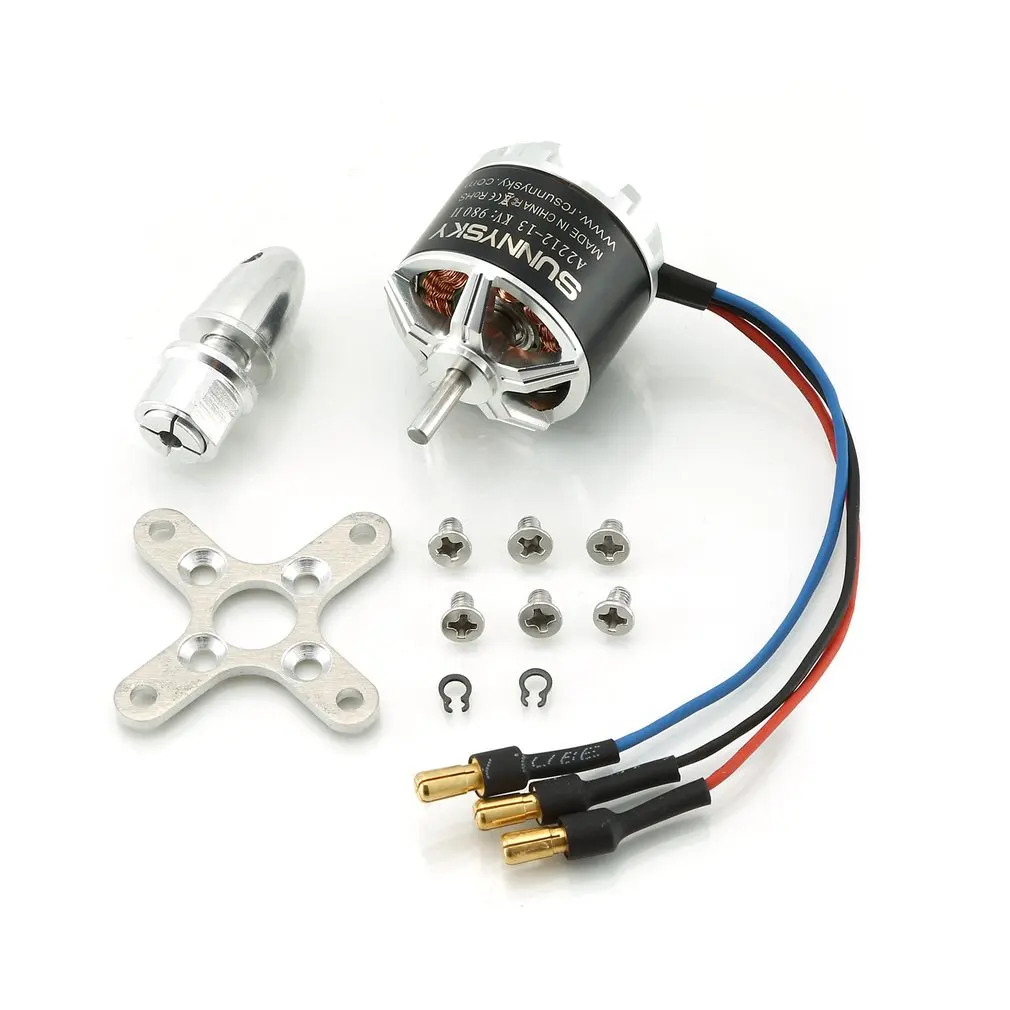SunnySky A2212 980KV 1400KV 2450KV бесщеточный мотор высокой мощности Outrunner для
