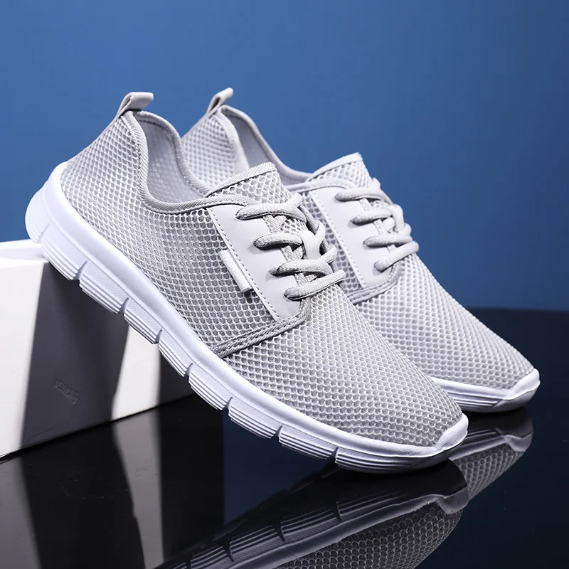 

Men Casual Shoes Big Size 35-48 Light Tenis Sneakers Men Breathable Comfortable Men Shoes Anti-Slip Hollow Footwear