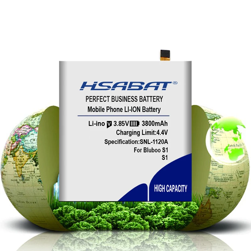 HSABAT 0 цикл 3800 мАч аккумулятор для BLUBOO S1 высококачественные батареи|Аккумуляторы