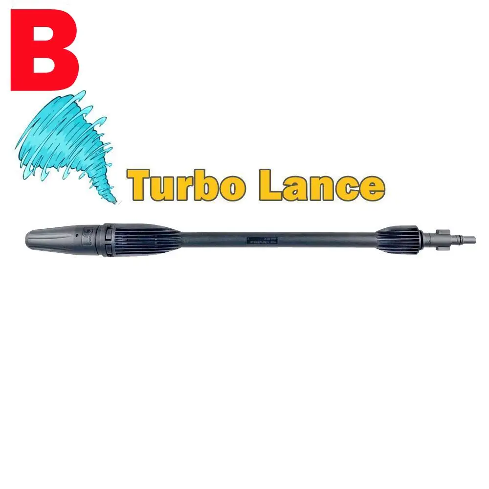 Пистолет для мойки высокого давления регулируемая трубка Bosch Interskol AR Blue Black Decker