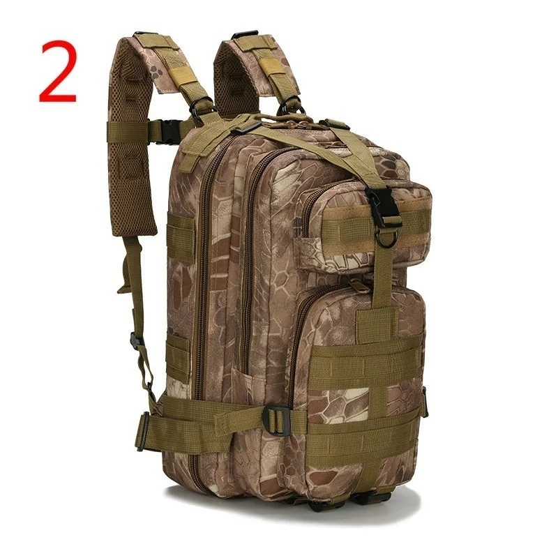 

Mountaineering 3P Bag Outdoor Zipper Commando Camouflage Tactical Backpack Camping Sports Backpack Military Backpack