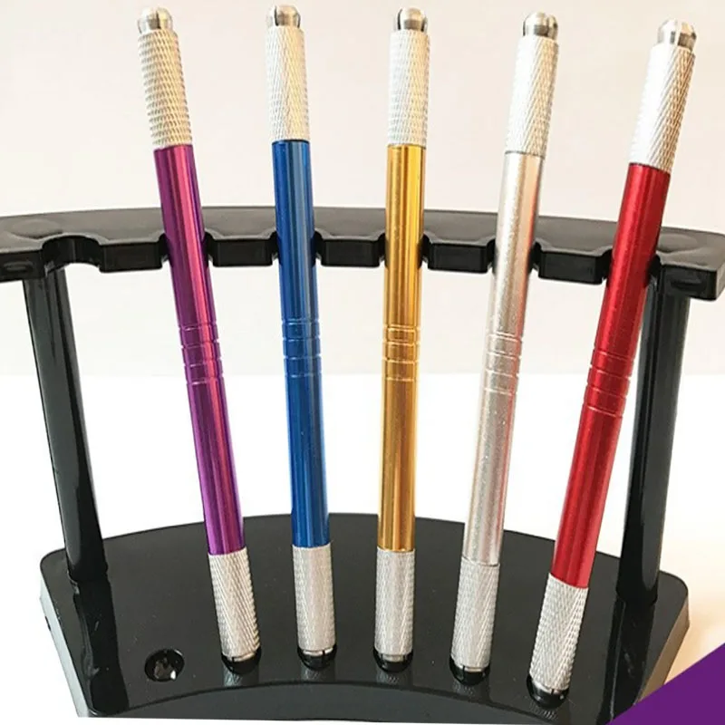 Светильник ручная Татуировка ручка для бровей перманентного макияжа прочная из