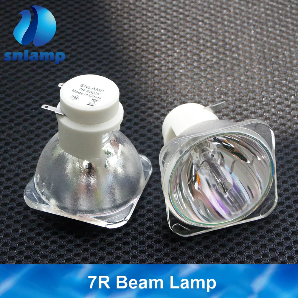 2 шт./лот SNLAMP 230 Вт Шарпи луч лампы 7R движущийся головной Луч света сценический свет эффект круглая головка сценическая лампа замена R7 лампа