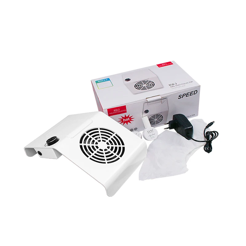 

Nail Vacuum Cleaner For Manicure 80W High Power Strong Suction Nail Dust Collector No Dust Leakage Salon Use Nail Art Equipment