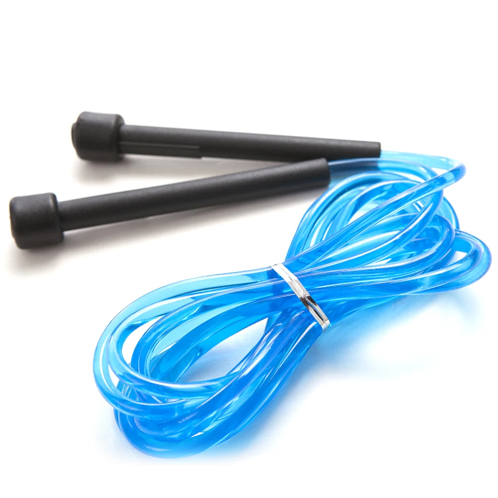 

275cm Jump Rope Speed Training Transparent PVC Sports Boxing Workout Skipping Adjustable Weight Loss Fitness Universal