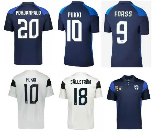 

20-21 Finlands adult KEMPPI ENGMAN PUKKI URONEN SPARV Football Shirt