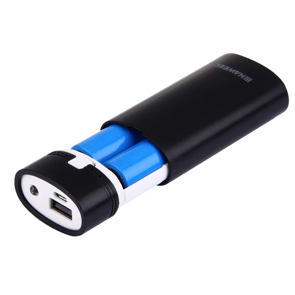 Портативное зарядное устройство 2 слота 18650 USB чехол для зарядного устройства