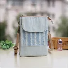 Сумка на плечо Женская квадратная, модная маленькая сумочка кросс-боди, мобильный телефон