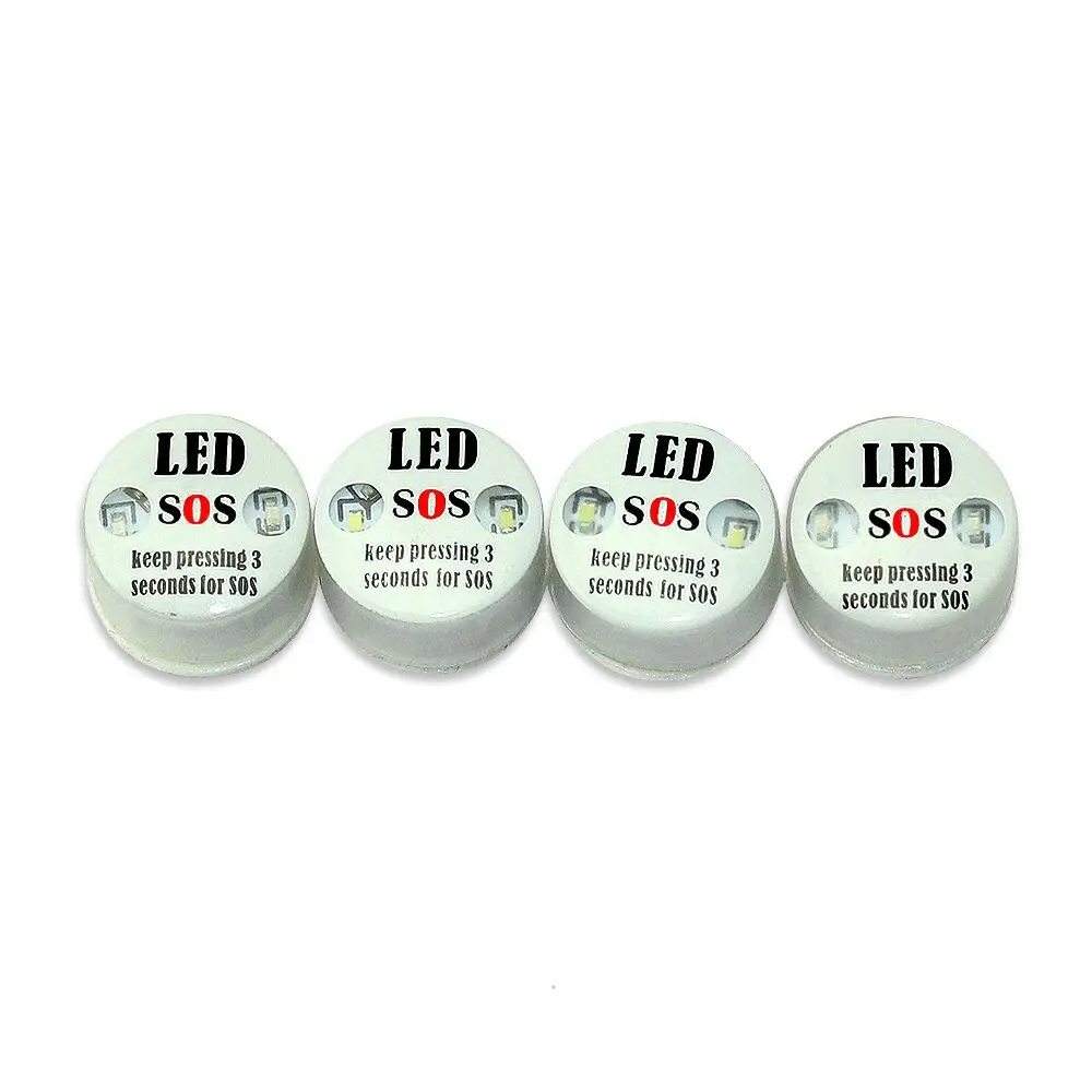 Led Light Signal Outdoor Sports Waterproof 4pcs First Aid Kits Sos Distress Portable for Survive Emergency Rescue | Спорт и