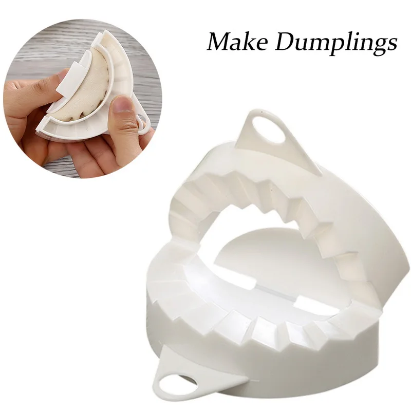 

7CM/8CM/10CM Kitchen Dumpling Molds plastic Dough Press Dumpling Pie Ravioli Mould Cooking Pastry Chinese Food Jiaozi Maker