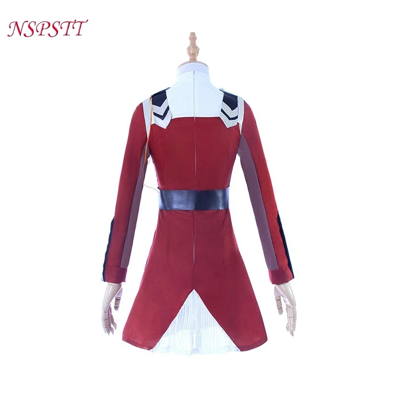 ROLECOS 4XL DARLING 02 Zero Two Косплей Костюм in the FRANXX Аниме DFXX женский костюм (платье +
