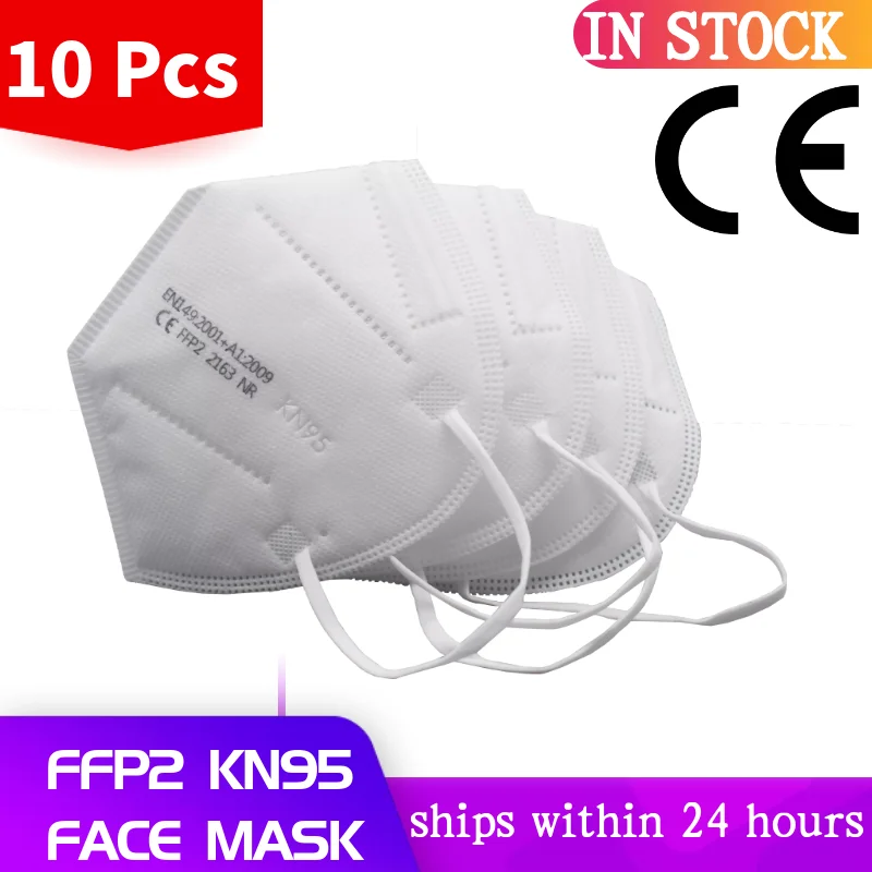 

10pcs FFP2 KN95 Reusable Mask masks ffp2 reutilizable Face Protective Filter Masks Mouth mask mascarillas masks from viruses