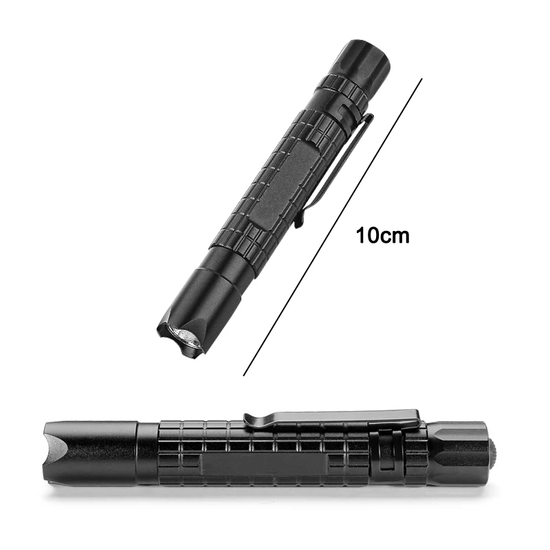 

Mini LED Torch Light Flashlight Super Small Pocket Clip Waterproof Torch Battery Powered Ultra Bright Carry Outdoor Gear S7